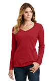 Port & Company Ladies Long Sleeve Fan Favorite V-Neck Tee. LPC450VLS