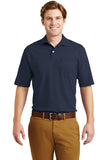 JERZEES -SpotShield 5.6-Ounce Jersey Knit Sport Shirt with Pocket. 436MP