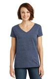 District Made Ladies Cosmic Relaxed V-Neck Tee. DM465