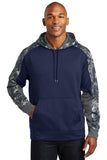 Sport-Tek Sport-Wick Mineral Freeze Fleece Colorblock Hooded Pullover. ST231