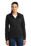 Sport-Tek Ladies Rival Tech Fleece Full-Zip Hooded Jacket. LST295