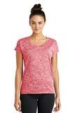 Sport-Tek Ladies PosiCharge Electric Heather Sporty Tee. LST390