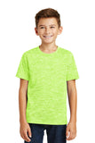 Sport-Tek Youth PosiCharge Electric Heather Tee. YST390