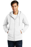 Port & Company Fan Favorite Fleece Full-Zip Hooded Sweatshirt. PC850ZH