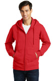 Port & Company Fan Favorite Fleece Full-Zip Hooded Sweatshirt. PC850ZH