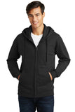 Port & Company Fan Favorite Fleece Full-Zip Hooded Sweatshirt. PC850ZH