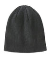 Port Authority Rib Knit Slouch Beanie. C935