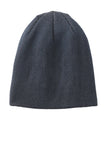 Port Authority Rib Knit Slouch Beanie. C935