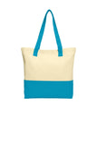 Port Authority Colorblock Cotton Tote. BG414