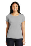 Sport-Tek Ladies PosiCharge Competitor Cotton Touch Scoop Neck Tee. LST450