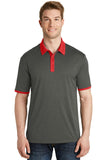 Sport-Tek Heather Contender Contrast Polo. ST667