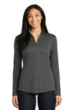 Sport-Tek Ladies PosiCharge Competitor 1/4-Zip Pullover. LST357