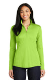 Sport-Tek Ladies PosiCharge Competitor 1/4-Zip Pullover. LST357