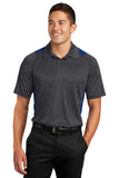 Sport-Tek Heather Colorblock Contender Polo. ST665