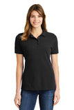 Port & Company Ladies Ring Spun Pique Polo. LKP1500