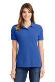 Port & Company Ladies Ring Spun Pique Polo. LKP1500