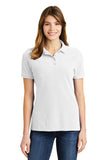 Port & Company Ladies Ring Spun Pique Polo. LKP1500