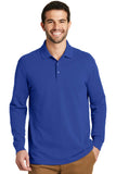 Port Authority EZCotton Long Sleeve Polo. K8000LS