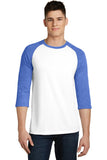 District Young Mens Very Important Tee 3/4-Sleeve Raglan. DT6210