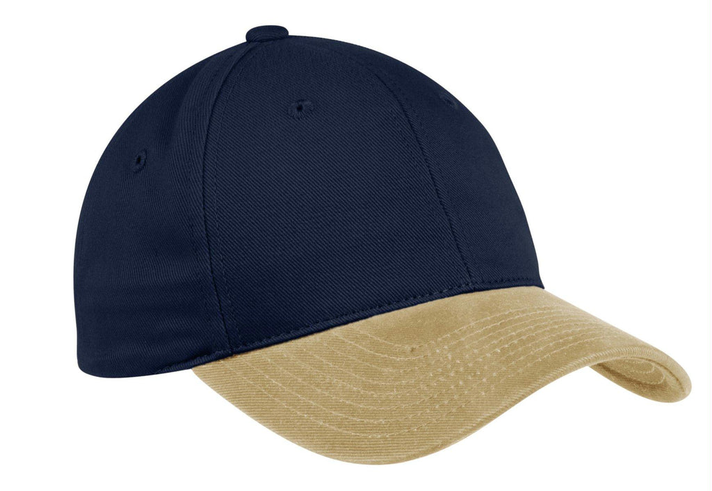 Port Authority Two-Tone Brushed Twill Cap.  C815