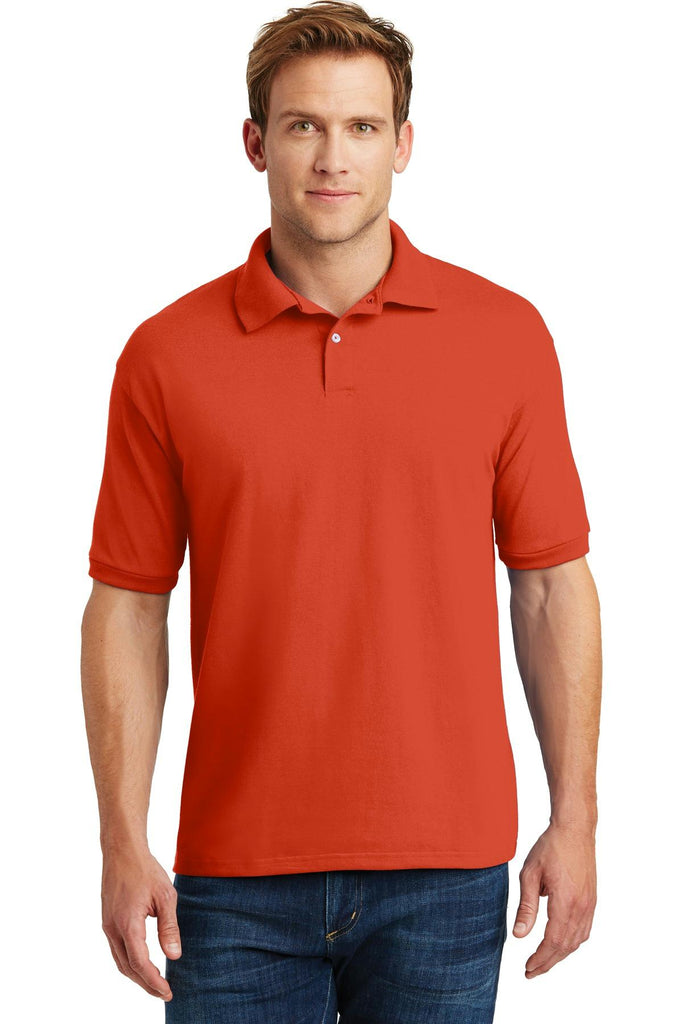 Hanes EcoSmart - 5.2-Ounce Jersey Knit Sport Shirt. 054X