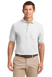 Port Authority Silk Touch Polo with Pocket.  K500P