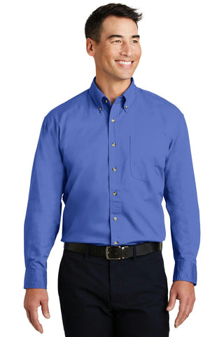 Port Authority Long Sleeve Twill Shirt.  S600T