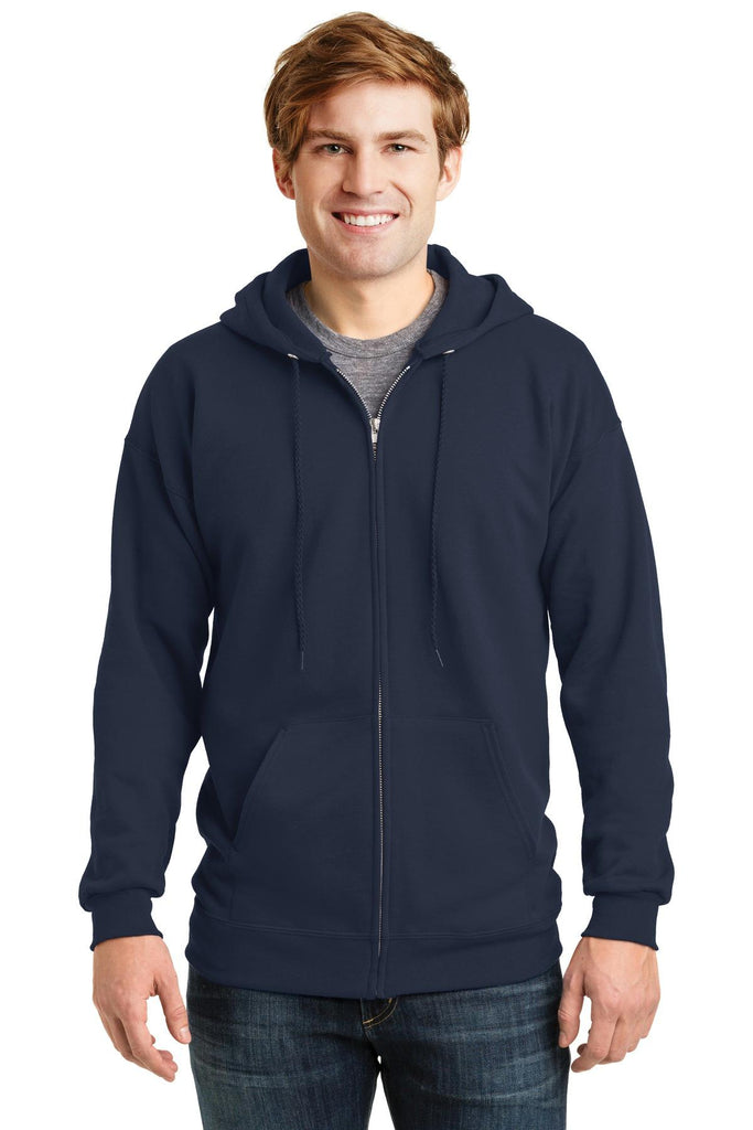 Hanes Ultimate Cotton - Full-Zip Hooded Sweatshirt.  F283