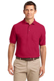 Port Authority Silk Touch Polo with Pocket.  K500P