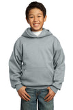 Port & Company - Youth Core Fleece Pullover Hooded Sweatshirt.  PC90YH