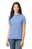 Port Authority Ladies Heavyweight Cotton Pique Polo.  L420