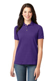 Port Authority Ladies Heavyweight Cotton Pique Polo.  L420