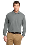 Port Authority Silk Touch Long Sleeve Polo.  K500LS