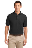 Port Authority Silk Touch Polo with Pocket.  K500P