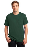 JERZEES -  Dri-Power Active 50/50 Cotton/Poly Pocket T-Shirt.  29MP