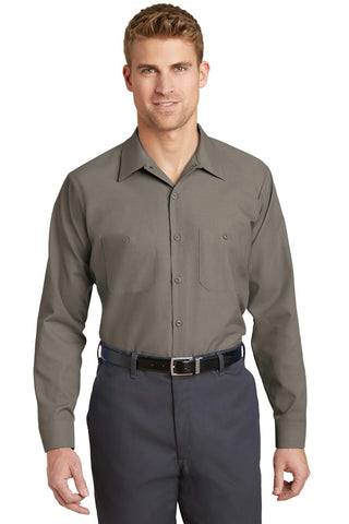 Red Kap - Long Sleeve Industrial Work Shirt.  SP14