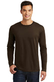 District Made Mens Perfect Weight Long Sleeve Tee. DT105