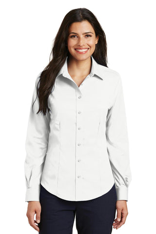 Port Authority Ladies Non-Iron Twill Shirt.  L638