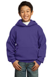 Port & Company - Youth Core Fleece Pullover Hooded Sweatshirt.  PC90YH