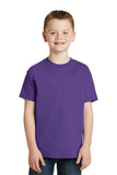 Hanes - Youth Tagless 100%  Cotton T-Shirt.  5450