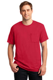 JERZEES -  Dri-Power Active 50/50 Cotton/Poly Pocket T-Shirt.  29MP