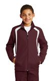 Sport-Tek Youth Colorblock Raglan Jacket. YST60