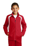 Sport-Tek Youth Colorblock Raglan Jacket. YST60