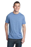 District - Young Mens Tri-Blend Crewneck Tee. DT142