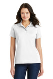 Port Authority Ladies Poly-Charcoal Blend Pique Polo. L497