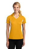 Sport-Tek Ladies Side Blocked Micropique Sport-Wick Polo. LST655