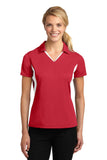 Sport-Tek Ladies Side Blocked Micropique Sport-Wick Polo. LST655