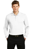 Sport-Tek Long Sleeve Micropique Sport-Wick Polo. ST657