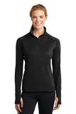 Sport-Tek Ladies Sport-Wick Stretch 1/2-Zip Pullover. LST850