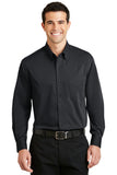 Port Authority Tonal Pattern Easy Care Shirt. S613